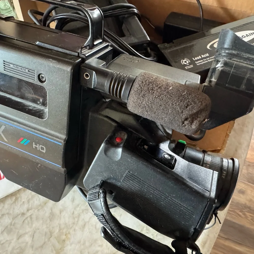 Magnavox Black VHS Camcorder